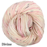 Knitcircus Yarns: One Lump or Two Speckled Skeins, ready to ship yarn