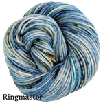 Knitcircus Yarns: You Can't Tuna Fish Speckled Skeins, dyed to order yarn