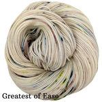 Knitcircus Yarns: Vintage Speckled Skeins, ready to ship yarn
