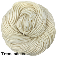 Knitcircus Yarns: Creamy Sheep skeins, ready to ship yarn