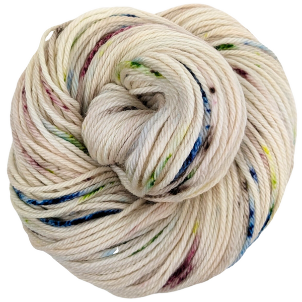 Knitcircus Yarns Vintage 100g Speckled Handpaint skein, Ringmaster, r
