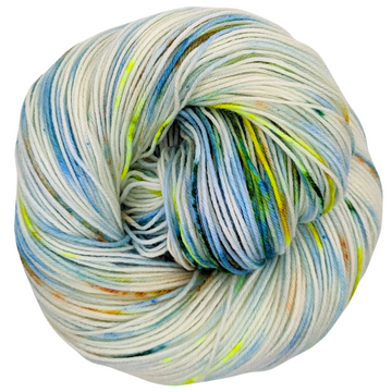Knitcircus Yarns: Midwest Nice Speckled Skeins, ready to ship yarn
