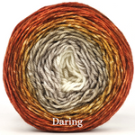 Knitcircus Yarns: Fowl Play Panoramic Gradient, ready to ship yarn