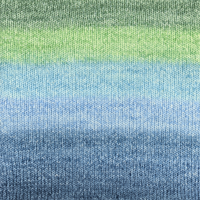 Knitcircus Yarns: Beach Glass Panoramic Gradient, ready to ship yarn