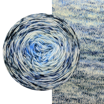 Knitcircus Yarns: Cumulonimbus Impressionist Gradient, ready to ship yarn
