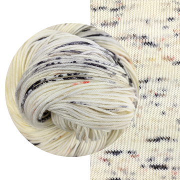 Knitcircus Yarns: Fox in the Henhouse Speckled Skeins, ready to ship yarn