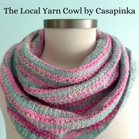 The Local Yarn Cowl Yarn Pack, pattern not included, dyed to order