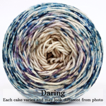 Knitcircus Yarns: Counting Sheep Impressionist Gradient, ready to ship yarn
