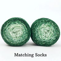 Knitcircus Yarns: Mint Festival Chromatic Gradient, ready to ship yarn