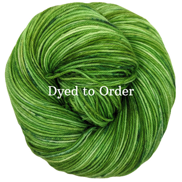 Knitcircus Yarns: Lucky Charm Speckled Skeins, dyed to order yarn
