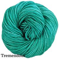 Knitcircus Yarns: Goo Lagoon Semi-Solid skeins, dyed to order yarn