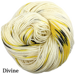 Knitcircus Yarns: Flight of the Bumblebee Speckled Skeins, dyed to order yarn