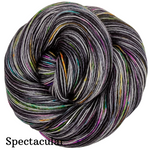 Knitcircus Yarns: Rainbow in the Dark Speckled Skeins, dyed to order yarn