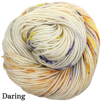 Knitcircus Yarns: Busy Bee Speckled Skeins, dyed to order yarn
