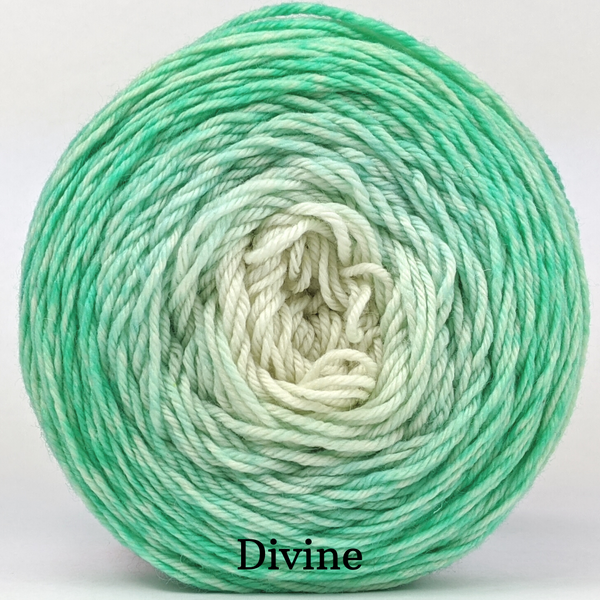 Knitcircus Yarns: Mint Condition Gradient, dyed to order yarn