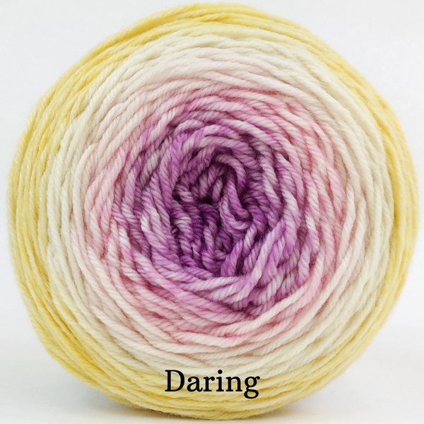 Knitcircus Yarns: Sweet As Can Bee Gradient, dyed to order yarn
