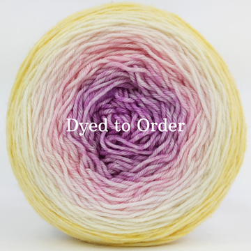 Knitcircus Yarns: Sweet As Can Bee Gradient, dyed to order yarn