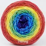 Knitcircus Yarns: Love Is Love Panoramic Gradient, dyed to order yarn