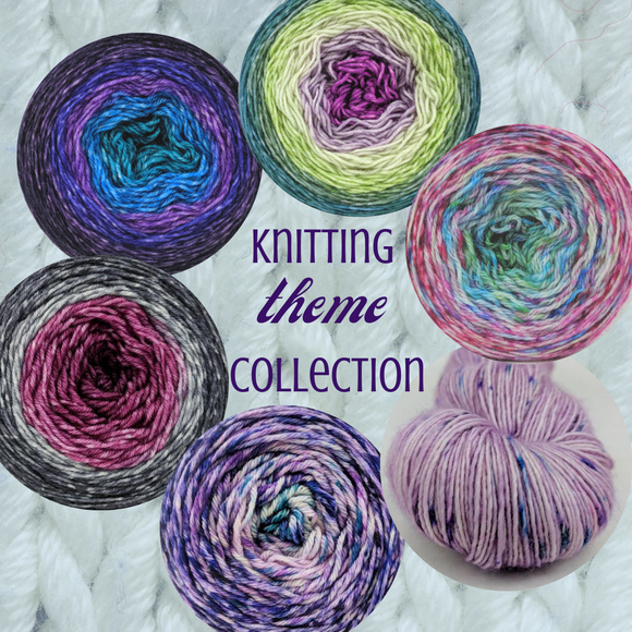 Knitting theme collection