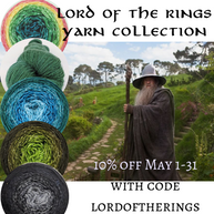 Lord of the rings yarn collection