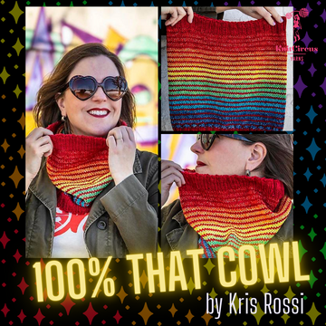 100% That Cowl Yarn Pack, pattern not included, ready to ship