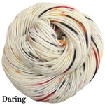 Knitcircus Yarns: Cute as a Bug Speckled Skeins, ready to ship yarn
