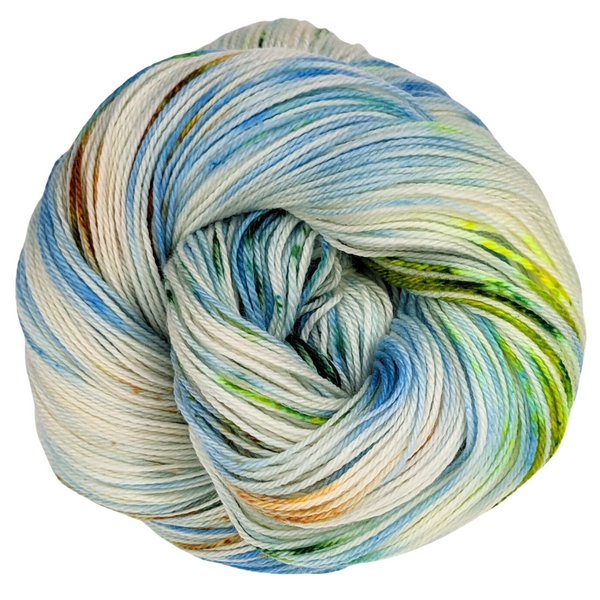 Knitcircus Yarns: Midwest Nice 100g Speckled Handpaint skein, Opulence, ready to ship yarn