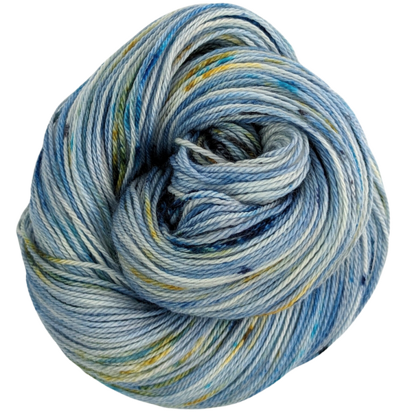 Knitcircus Yarns: You Can't Tuna Fish 100g Speckled Handpaint skein, Opulence, ready to ship yarn