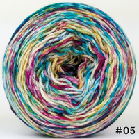 Knitcircus Yarns: Paint the Town 100g Modernist, Parasol, choose your cake, ready to ship yarn