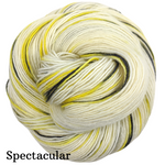 Knitcircus Yarns: Flight of the Bumblebee Speckled Skeins, ready to ship yarn