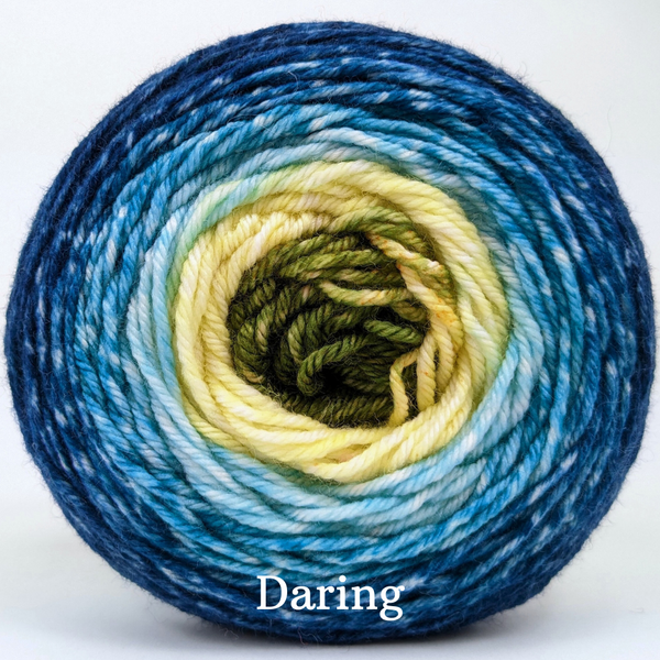 Knitcircus Yarns: Climb Every Mountain Panoramic Gradient, various bases and sizes, ready to ship - SALE - SECONDS