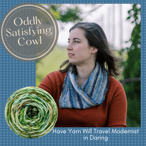 Oddly Satisfying Cowl Yarn Pack, pattern not included, ready to ship