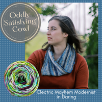 Oddly Satisfying Cowl Yarn Pack, pattern not included, ready to ship