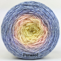 Knitcircus Yarns: Rise and Shine Panoramic Gradient, ready to ship yarn