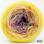 Knitcircus Yarns: Almost Paradise 100g Impressionist Gradient, Breathtaking BFL, choose your cake, ready to ship yarn