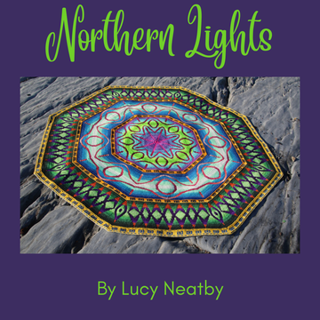 Northern Lights Double Knit Blanket by Lucy Neatby Yarn Pack, pattern not included, dyed to order