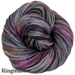 Knitcircus Yarns: Rainbow in the Dark Speckled Skeins, ready to ship