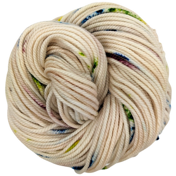 Knitcircus Yarns: Vintage 100g Speckled Handpaint skein, Tremendous, ready to ship yarn