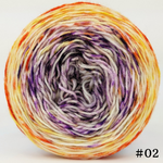 Knitcircus Yarns: Something Wicked 100g Impressionist Gradient, Greatest of Ease, choose your cake, ready to ship yarn