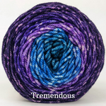 Knitcircus Yarns: The Knit Sky Panoramic Gradient, ready to ship yarn