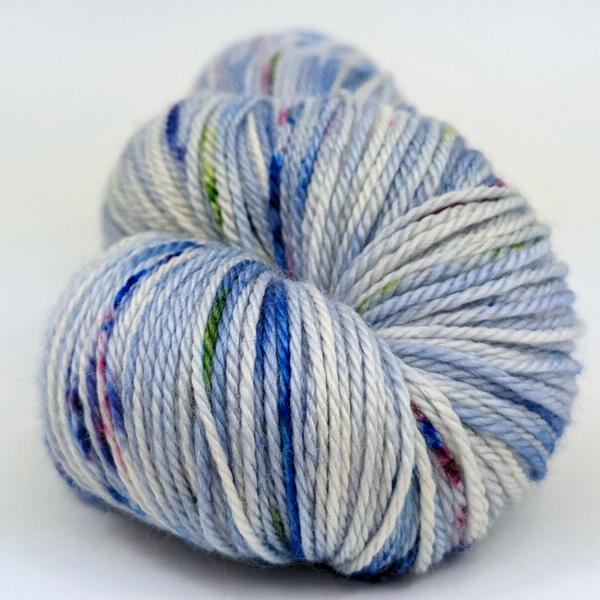 Knitcircus Yarns: Keepsake 100g Speckled Handpaint skein, Opulence, ready to ship yarn