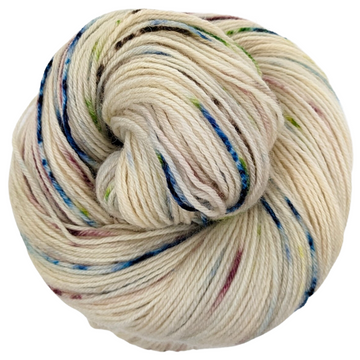 Knitcircus Yarns: Vintage 100g Speckled Handpaint skein, Breathtaking BFL, ready to ship yarn