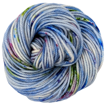 Knitcircus Yarns: Keepsake 100g Speckled Handpaint skein, Tremendous, ready to ship yarn