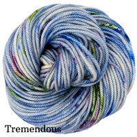 Knitcircus Yarns: Keepsake Speckled Handpaint Skeins, dyed to order yarn