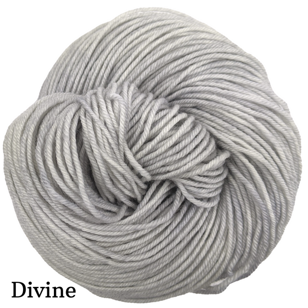 Knitcircus Yarns: Silver Lining Semi-Solid skeins, ready to ship yarn
