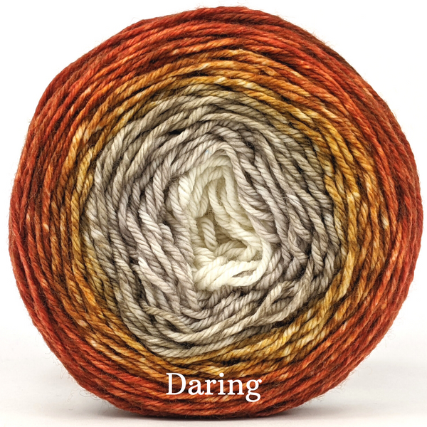Knitcircus Yarns: Fowl Play Panoramic Gradient, various bases and sizes, ready to ship - SALE - SECONDS