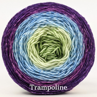 Knitcircus Yarns: Gone Glamping Gradient, ready to ship yarn