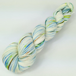 Knitcircus Yarns: Midwest Nice Speckled Handpaint Skeins, dyed to order yarn