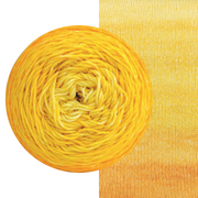 Knitcircus Yarns: All the Bacon and Eggs You Have Gradient, ready to ship yarn