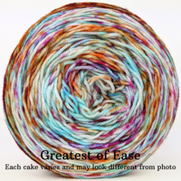 Knitcircus Yarns: Backyard Bouquet Modernist, dyed to order yarn
